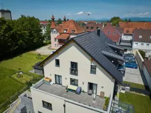 Dachterrasse Drohne