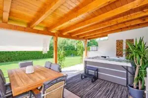 Einfamilienhaus Terrasse _ Pool
