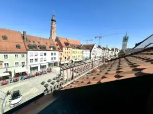 Blick auf Stadtplatz