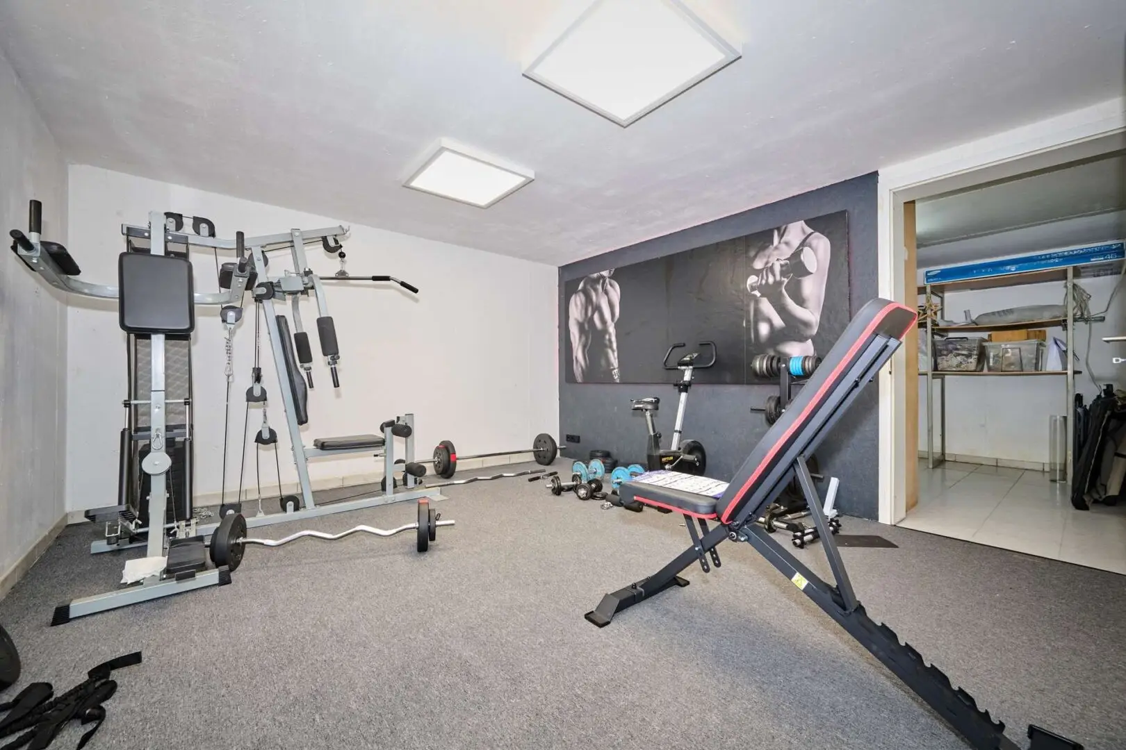 EFH Parkstetten Fitnessraum