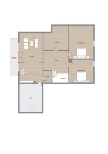 Grundriss Obergeschoss