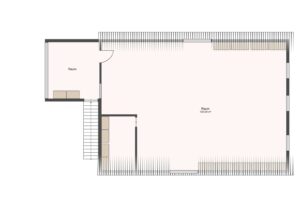 Grundriss Haus B 1. Obergeschoss
