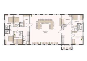 Grundriss Haus A 1. Obergeschoss