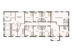 Grundriss Haus A Erdgeschoss