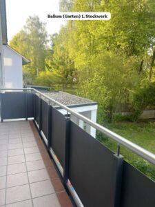 Wohnung Straubing OG Balkon 2