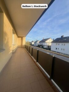 Wohnung Straubing OG Balkon