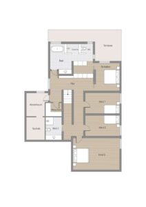 Grundriss Untergeschoss 8