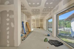 Rohbau Esszimmer