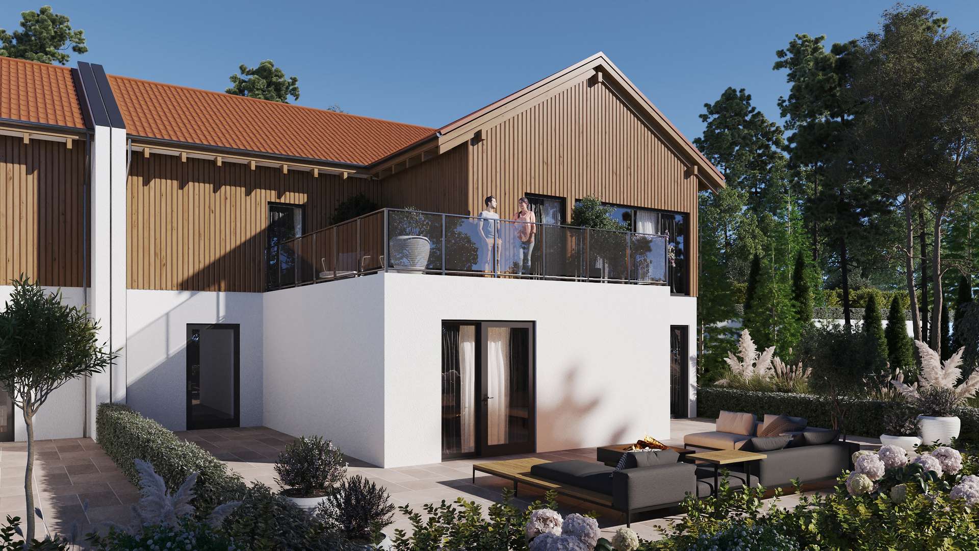 Visualisierung Garten / Terrasse