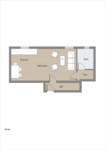Grundriss Wohnung 5