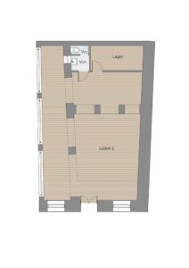 Grundriss Ladeneinheit