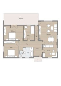 Grundriss Erdgeschoss