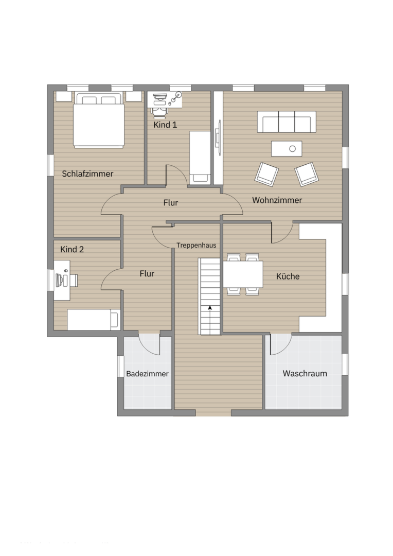 Grundriss 1. Obergeschoss