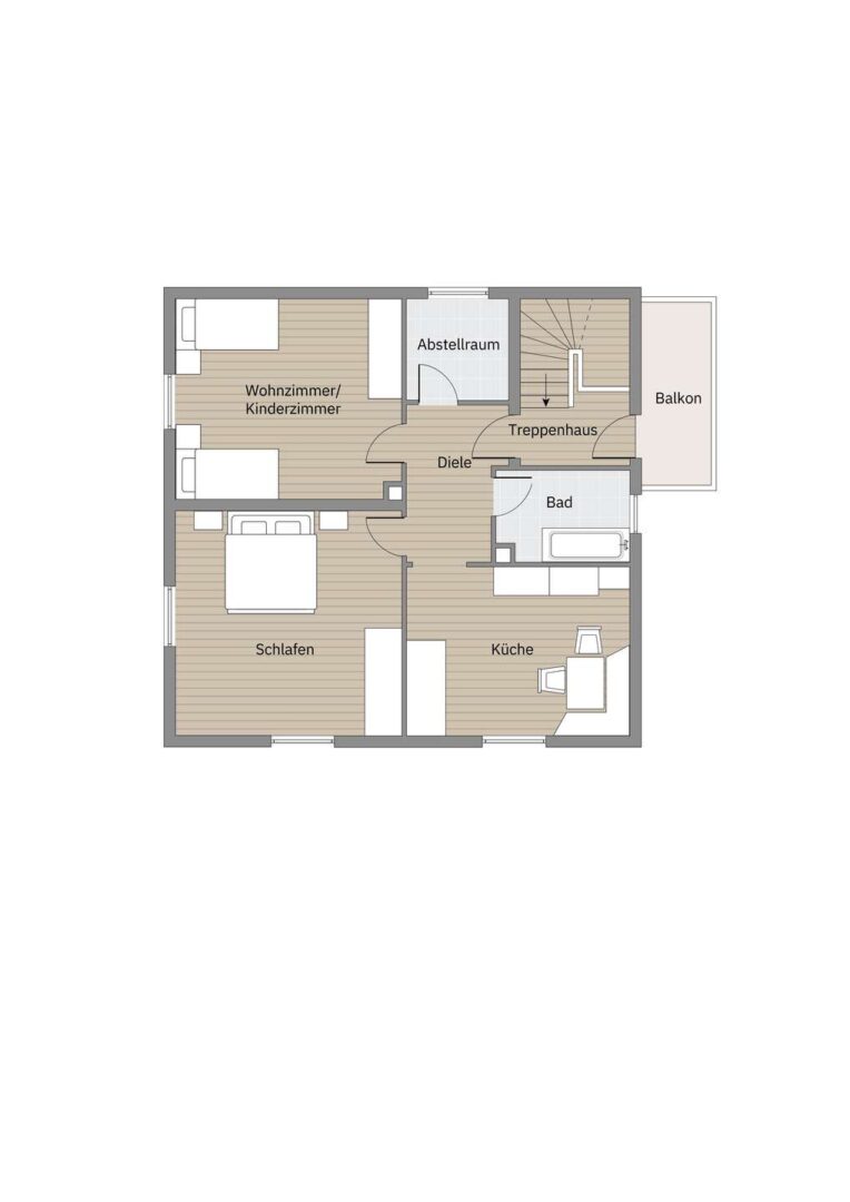 Grundriss Obergeschoss