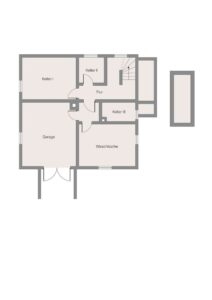 Grundriss Kellergeschoss