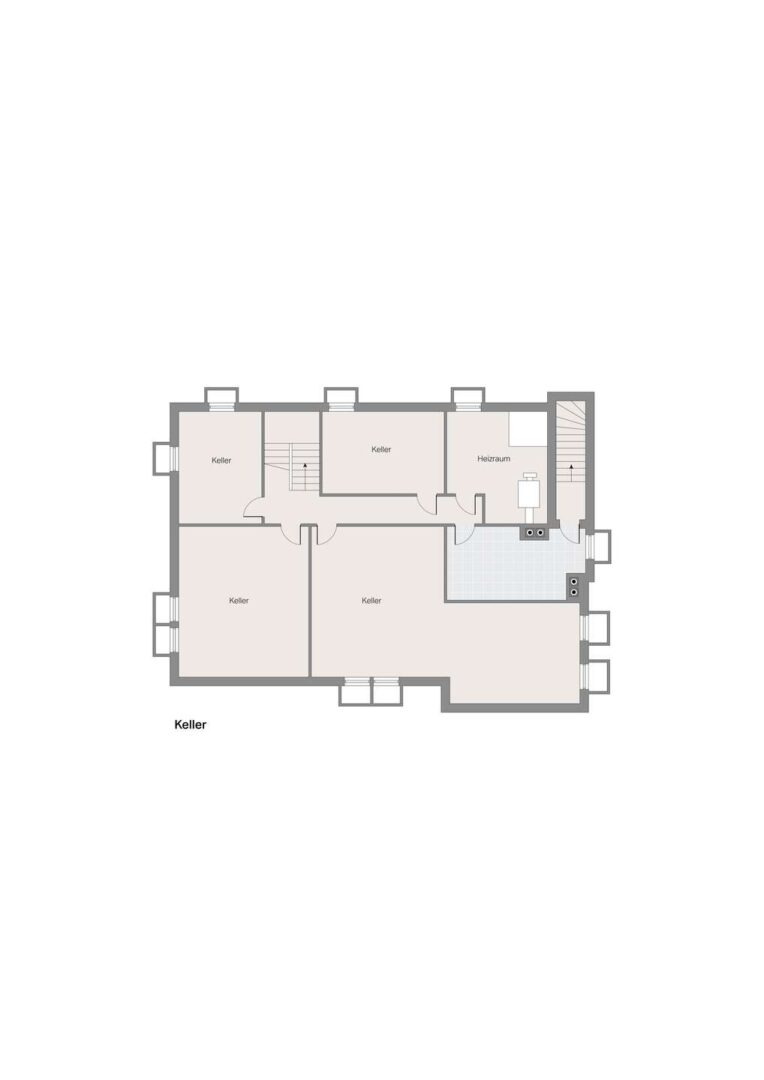 Grundriss Kellergeschoss