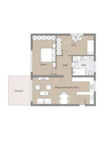 Grundriss Wohnung