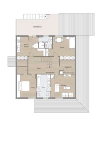 Grundriss Obergeschoss aktuell