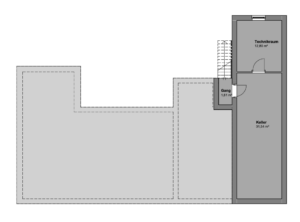 Grundriss Keller