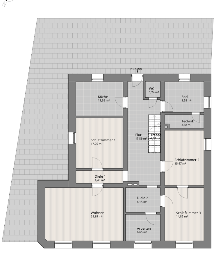 Grundriss Erdgeschoss