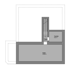 Grundriss Kellergeschoss