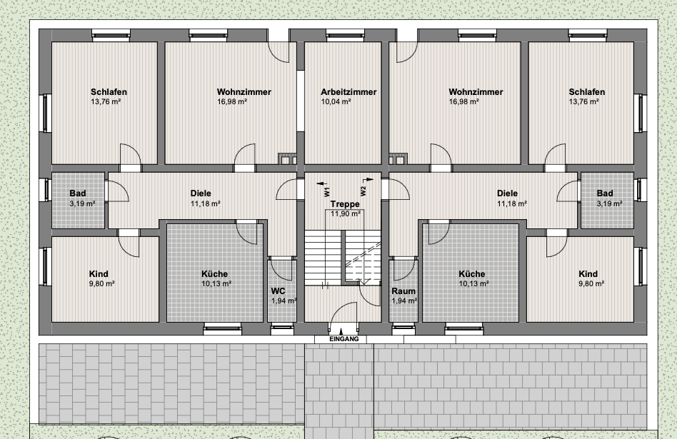 Grundriss Erdgeschoss