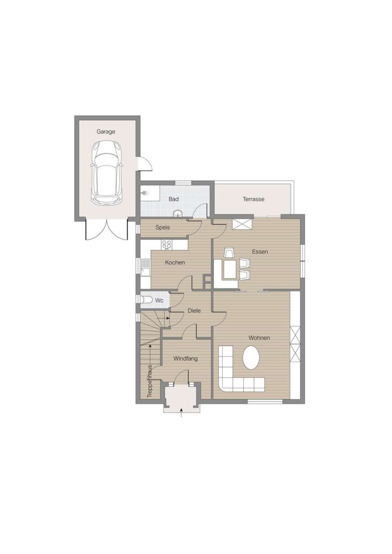Grundriss Erdgeschoss