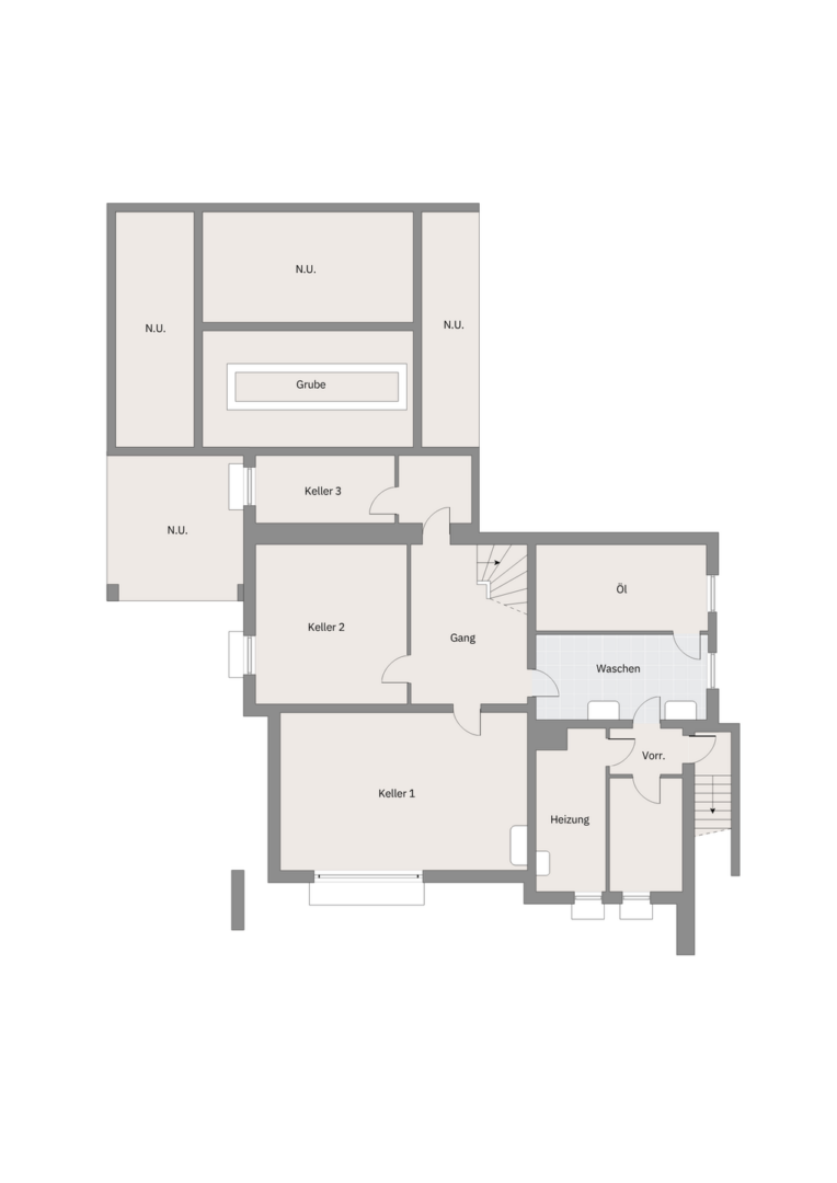 Grundriss Kellergeschoss