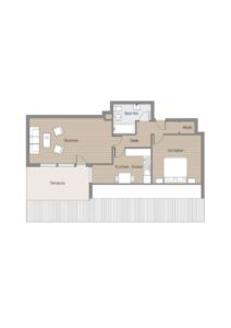 Grundriss Wohnung
