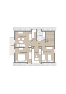 Grundriss Obergeschoss