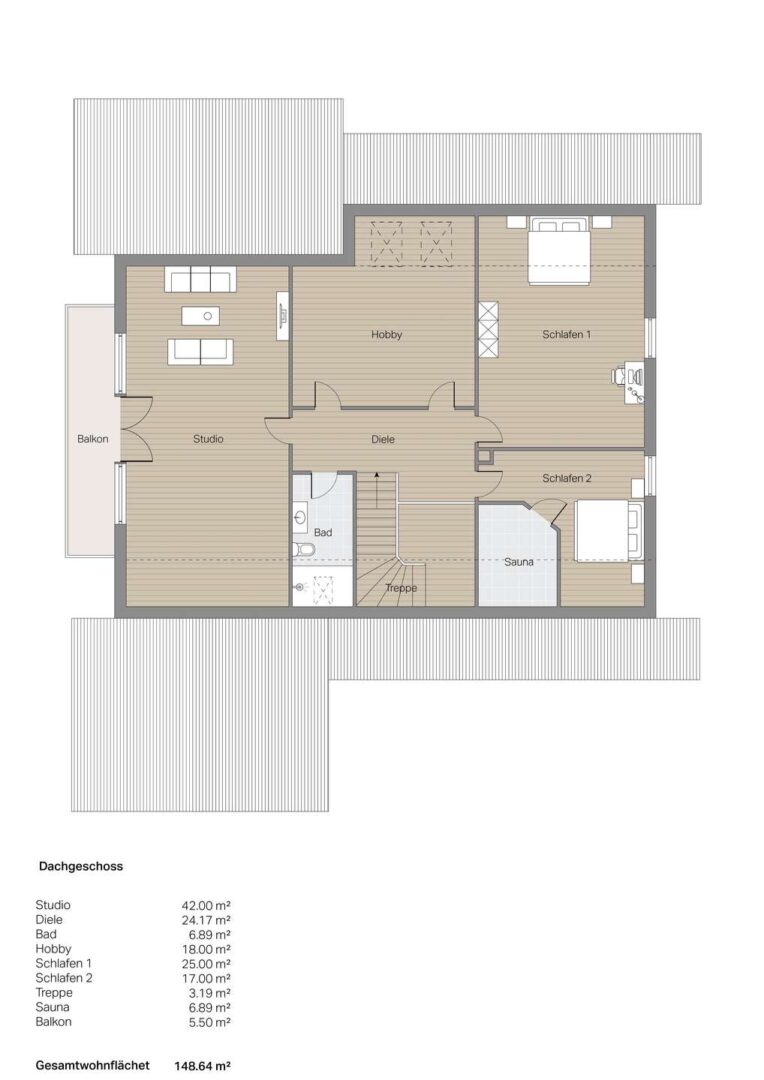Grundriss Obergeschoss